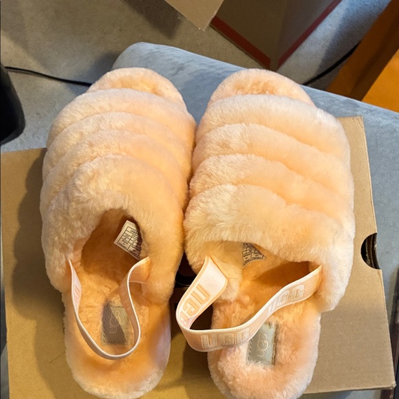 UGG Women's Soft Peach Slippers - Picture 1 of 1